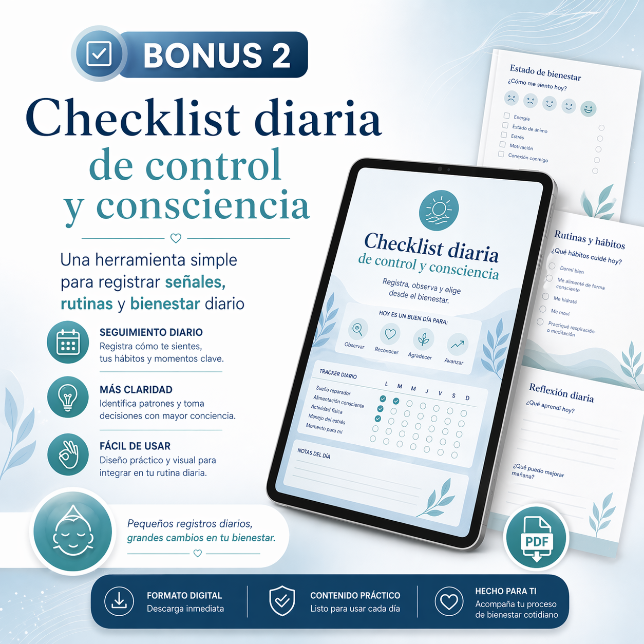 Bonus 2: Checklist diaria