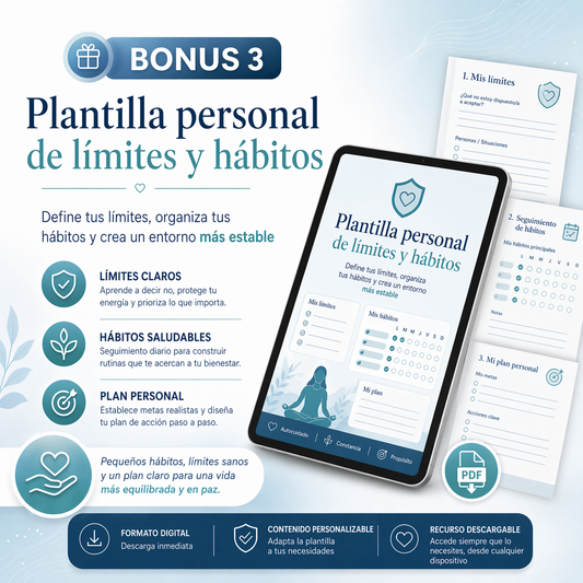 Bonus 3: Plantilla personal